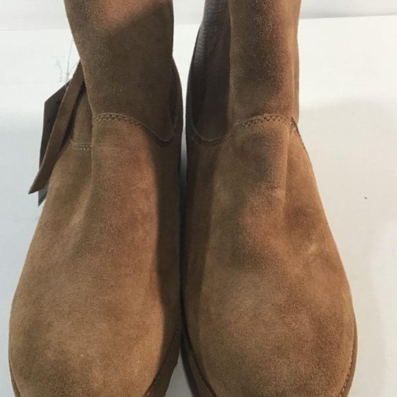 BEARPAW Megan Suede Sheepskin Boot 10 - Picture 2 of 9